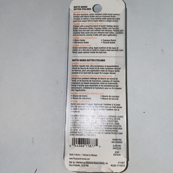 New Physicians Formula matte monoi butter eyeliner in black - Picture 4 of 9